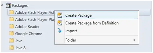 Create package