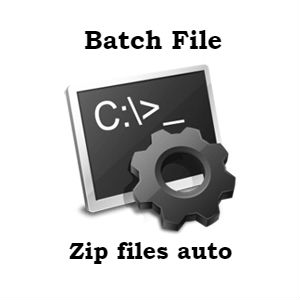 how to create a zip file using cmd