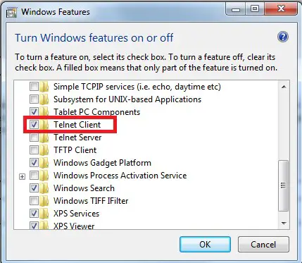 Telnetenable Exe Windows 7 Download