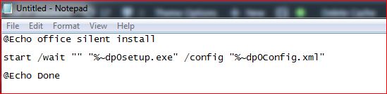 Office 2013 silent install command line