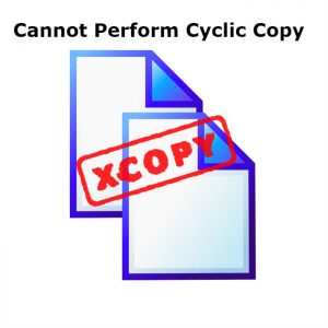 Cannot Perform Cyclic Copy