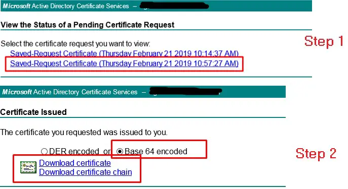 Download SSL Certificate