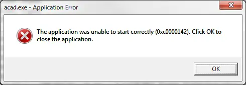 The Application Was Unable To Start Correctly 0xc0000142