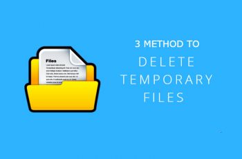 delete temp files