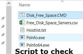 check hard drive space