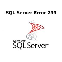 SQL Server error 233