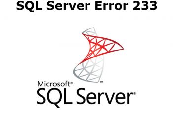 SQL Server error 233