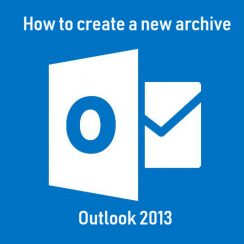 Outlook new archive