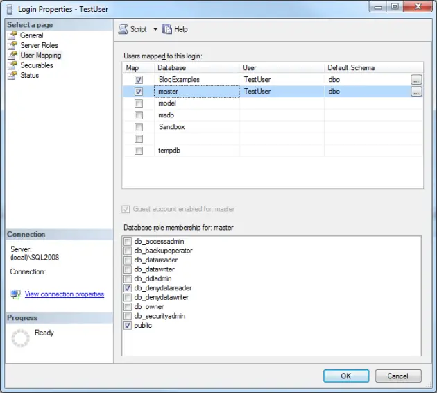 sql server failing 229