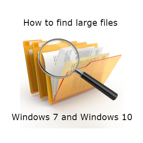 How to Find Large Files on Windows 7 & 10 CMD Forfiles Command