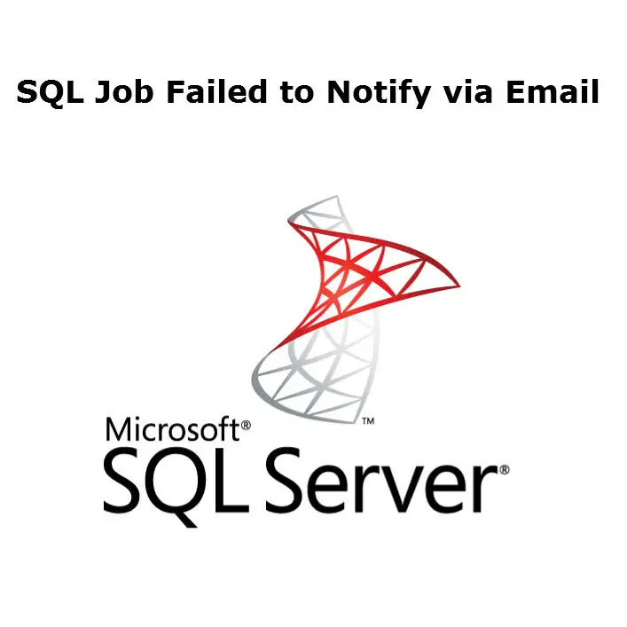 Sql server job failed to notify