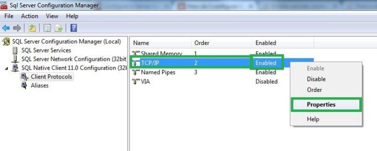 Microsoft sql server error 53 – Connection Issue with SQL Server Instance