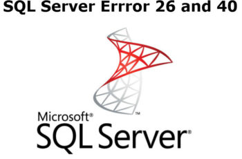 Error 26 on sql server
