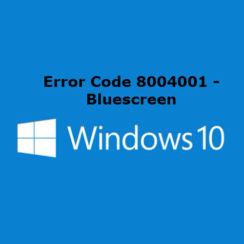 Error Code 80004001