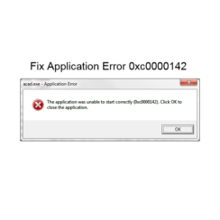 The Application Was Unable To Start Correctly 0xc0000142