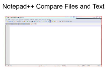 Notepad++ Compare Files and Text