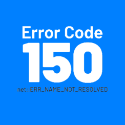 Error Code 105 Err_Name_Not_Resolved Chrom