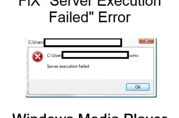 Fix Windows Media Player Server Execution Failed Error