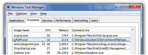 Fix igfxEm Module