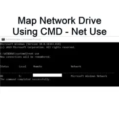 Map Ntwork drive CMD