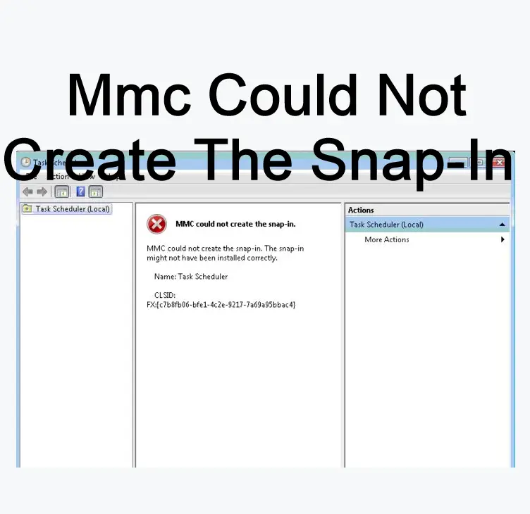 mmc error message snap-in diskeeper