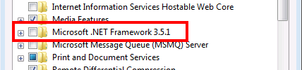 Reinstall .NET Framework 3.5