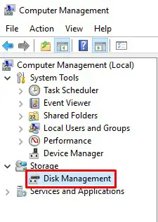 How to rename hard drive Using Disk Management