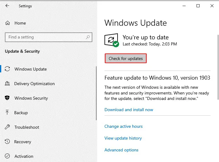 Windows Update - Error code 0x000000E6