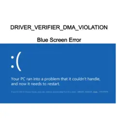 DRIVER_VERIFIER_DMA_VIOLATION