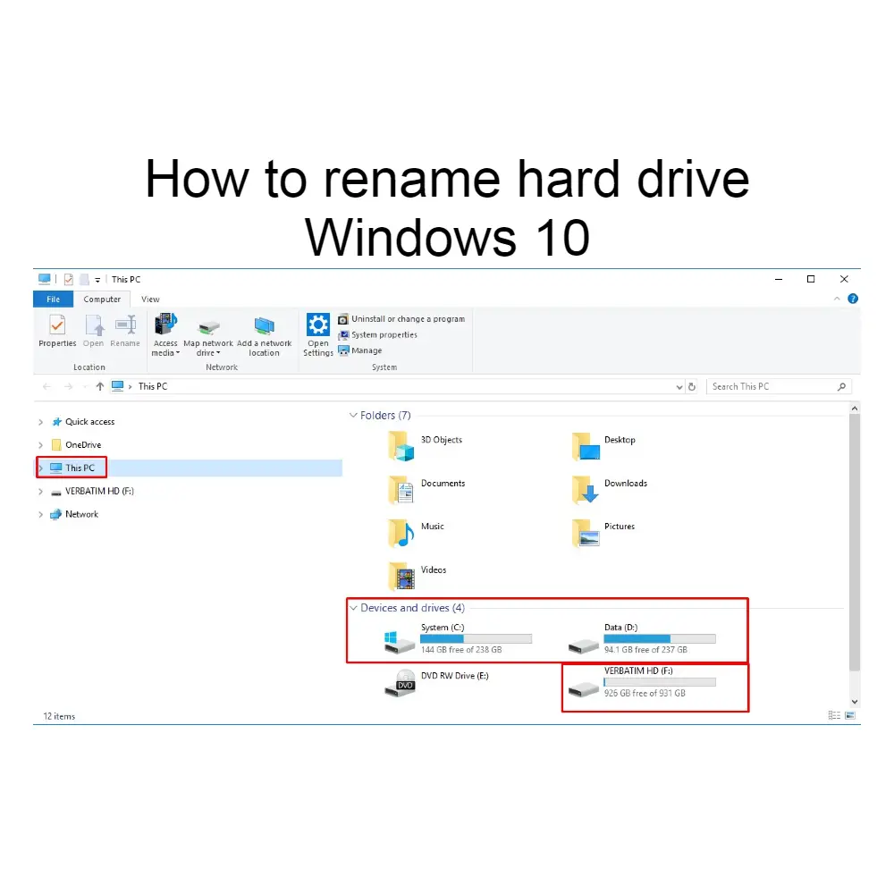 what is the data d drive