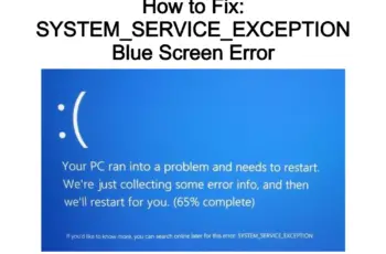 SYSTEM_SERVICE_EXCEPTION