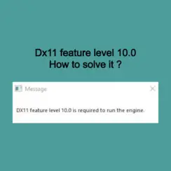 Dx11 feature level 10.0