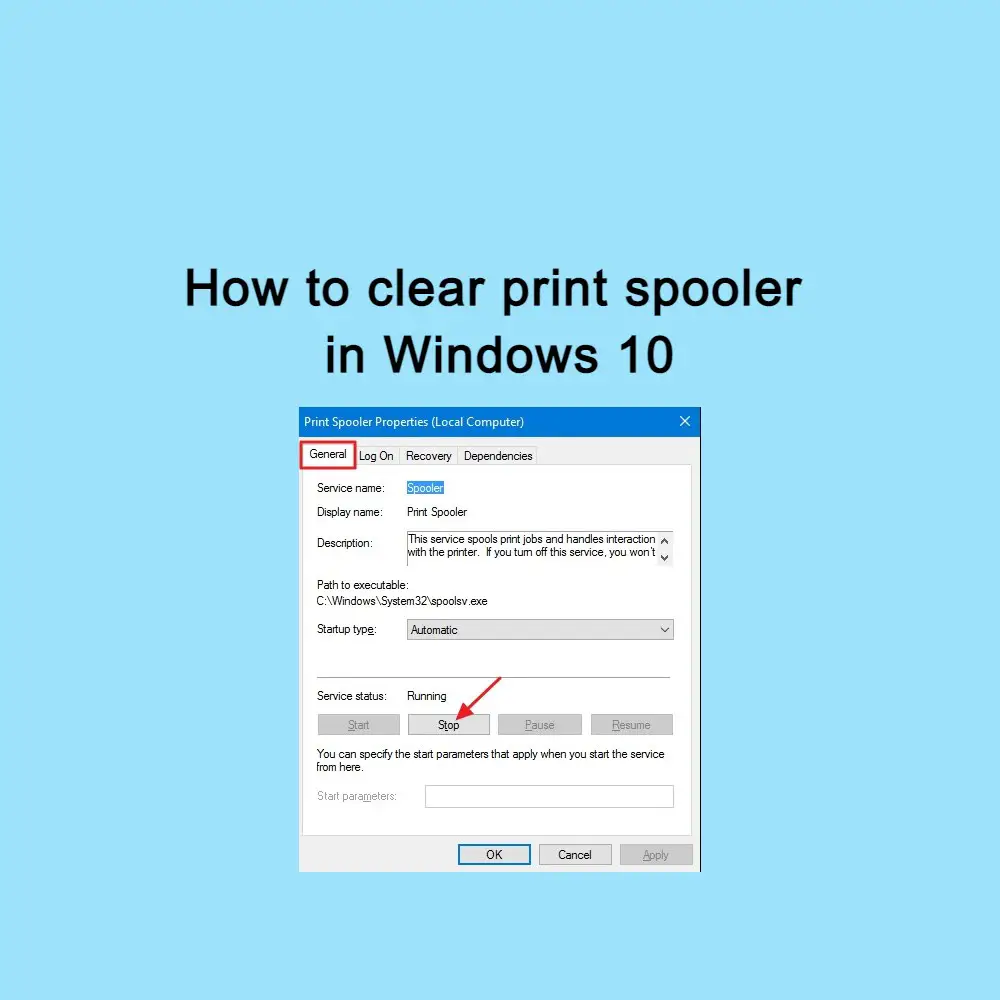 How to clear print spooler in Windows 10 Get IT Solutions