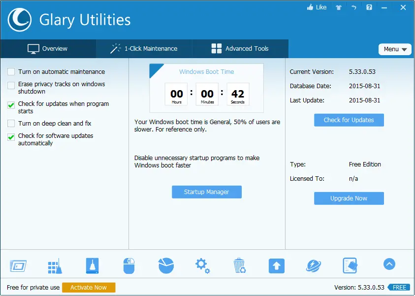 Glary Utilities OVERVIEW