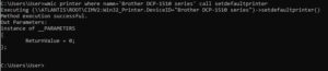 How to set default printer command line ? - Get IT Solutions