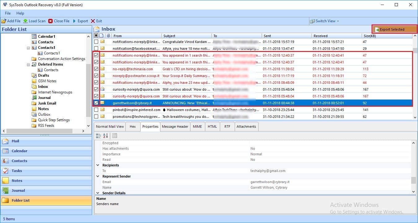 Systools Outlook Recovery Overview