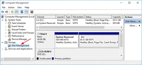 Disk Management